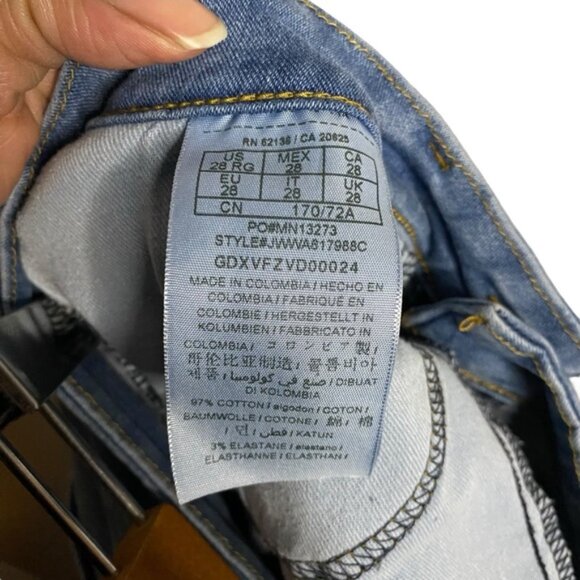 Guess Women's Medium Indigo Skinny Denim Jeans - Picture 5 of 9